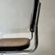 Chaise design vintage Cesca modèle B32 chromée & cannage par Marcel Breuer