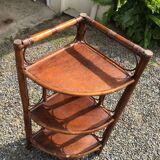 Rattan shelf