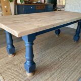 Solid wood table