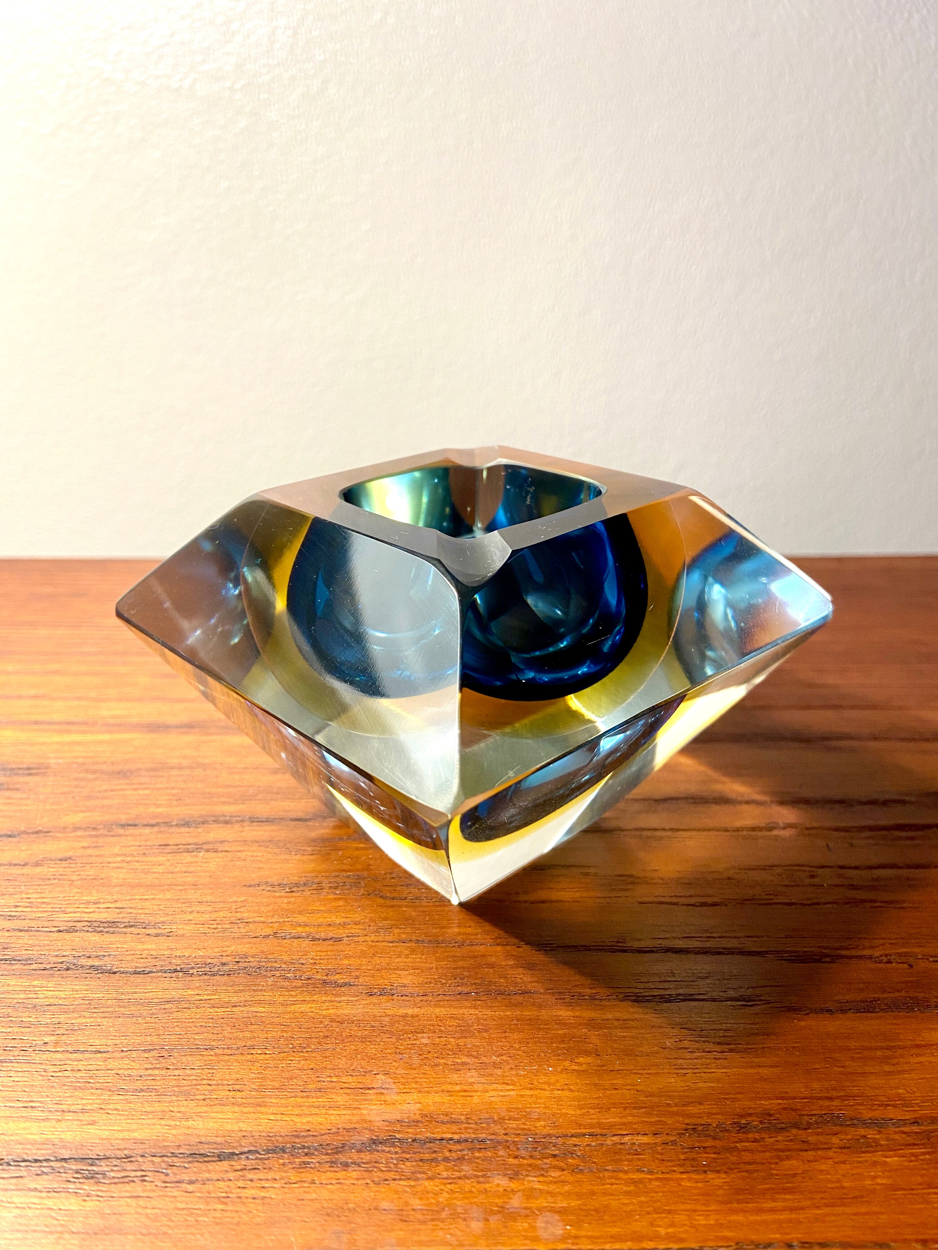 Ashtray Murano Sommerso