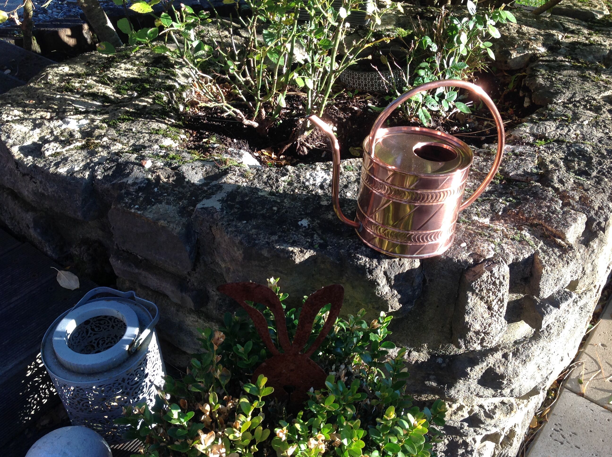 Vintage copper watering can 60s/70s