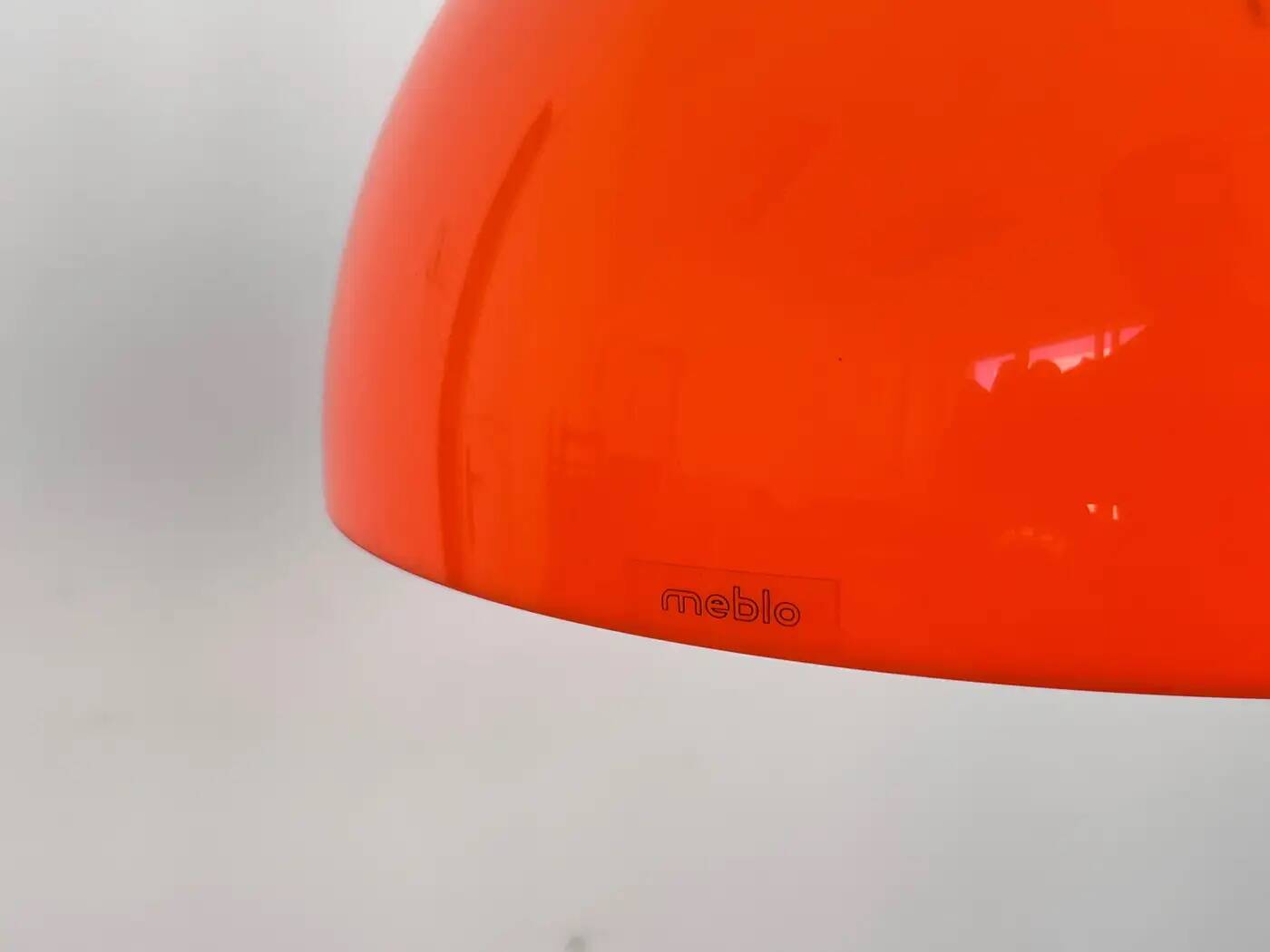 Midcentury plastic design pendant by Meblo, Harvey Guzzini, Italy, 1970s