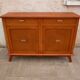 Vintage buffet feet compass two drawers