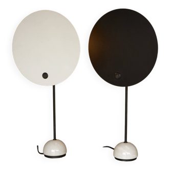 Kuta Table Lamps by Vico Magistretti for Oluce, 1980s, Set of 2