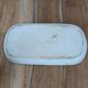 Vintage hand-painted set – tray + coconut tree + mini ramekin