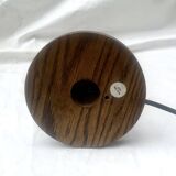 Old turned solid wood lamp base