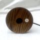 Antique turned solid wood lamp base