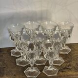 Liqueur stemmed glasses