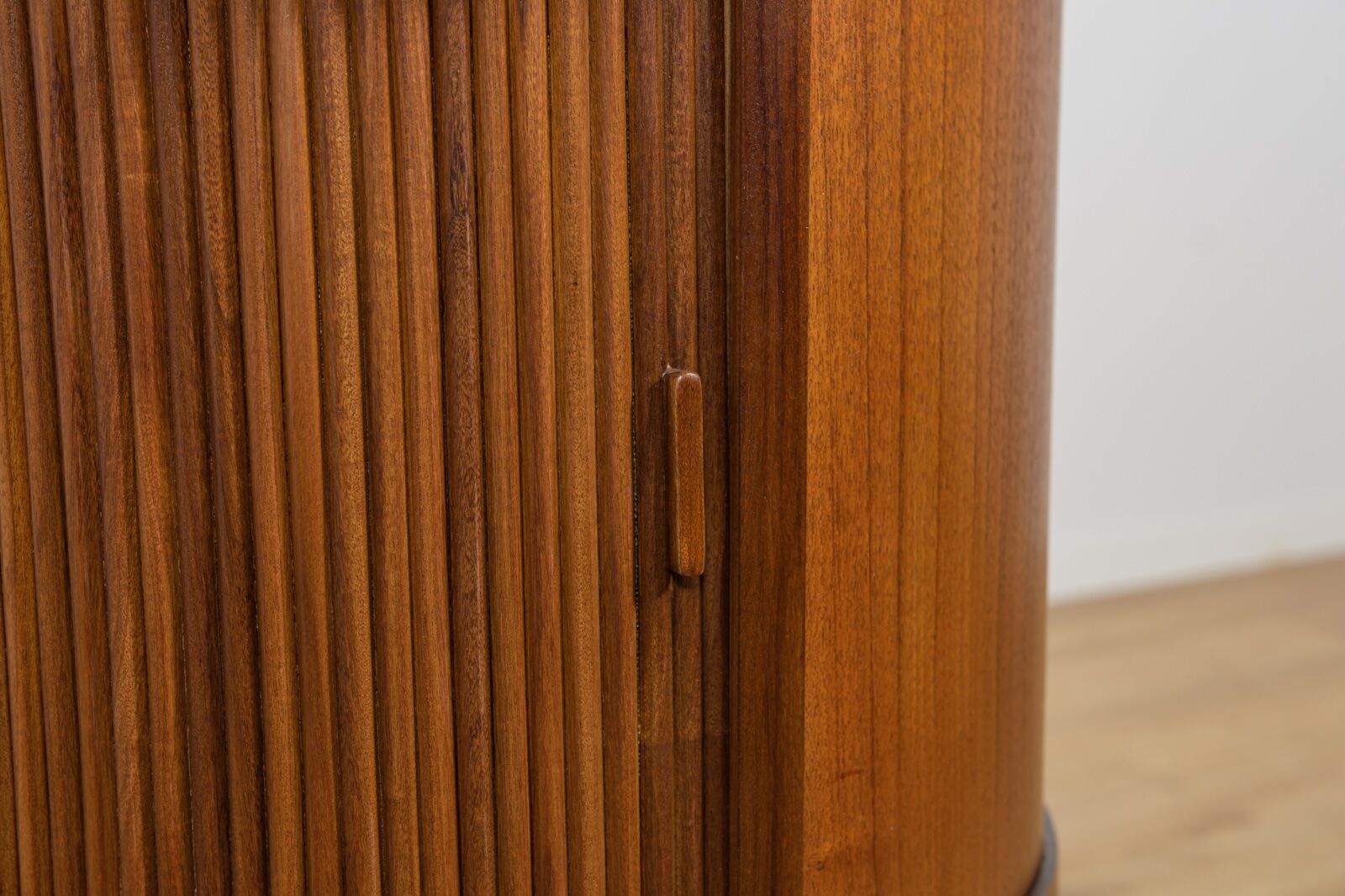 Mid-Century Freestanding Teak Kidney Desk, Denmark, 1960s