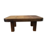 Table basse en céramique signée Barrois Vallauris