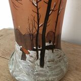 art nouveau vase: Theodore Legras