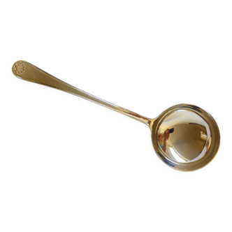 1 silver-plated ladle hallmarked