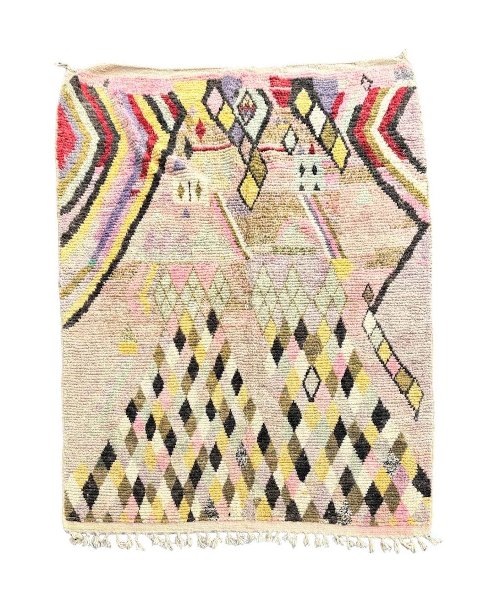 Large new Boujad Togo Berber rug 215x300 cm