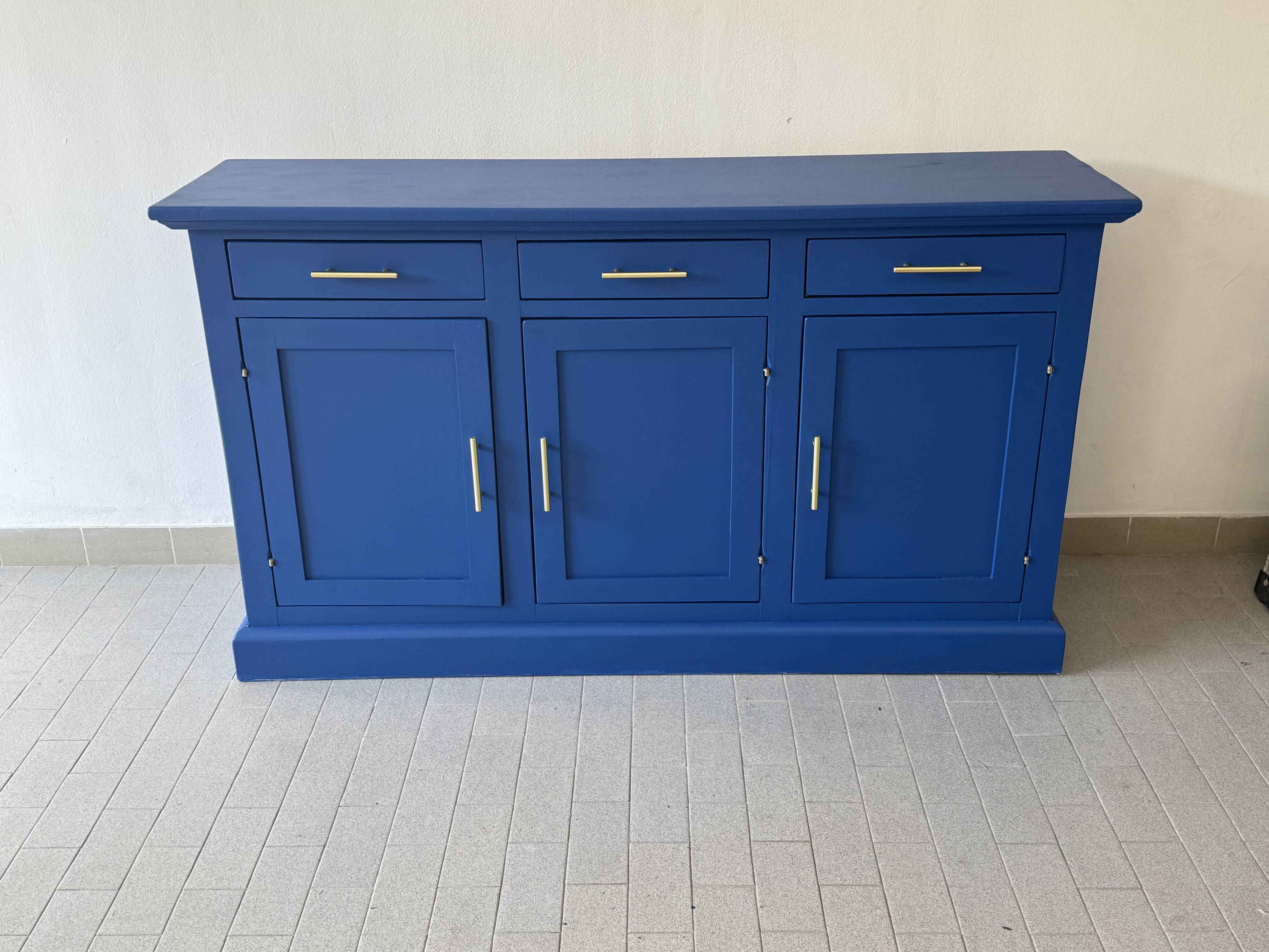 Antique Modernized Italian Credenza, single item