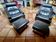 Pair of armchairs and their ottomans by ake fribytter for nelo sweden 1970