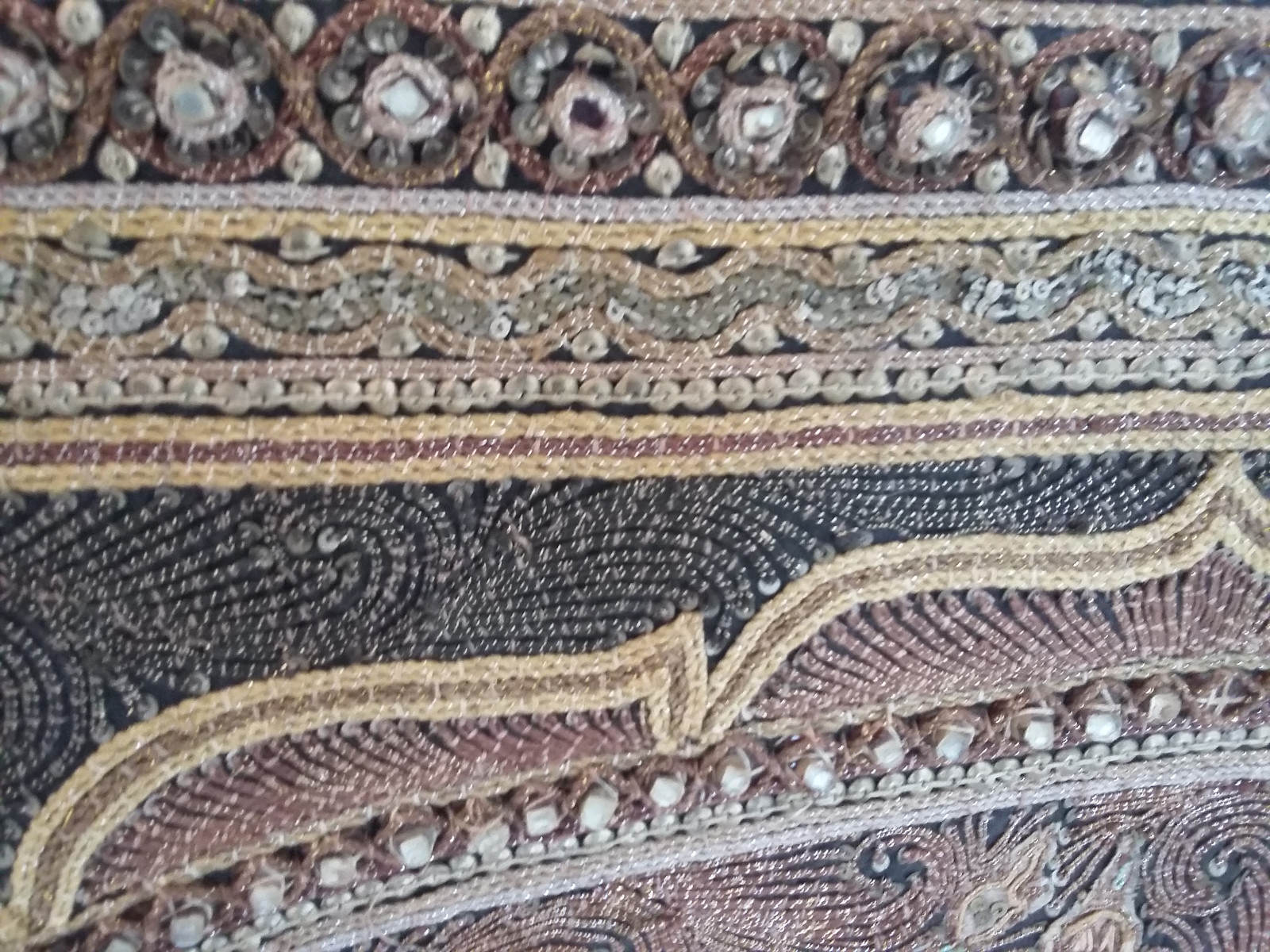 Wall tapestry, Asian embroidery