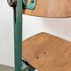 Dark Green Industrial Workshop Chair, 1950s