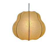 Suspension Cocoon Mid-Century Modern by Friedel Wauer for Goldkant Leuchten, 1960s