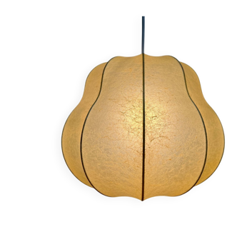 Suspension Cocoon Mid-Century Modern by Friedel Wauer for Goldkant Leuchten, 1960s