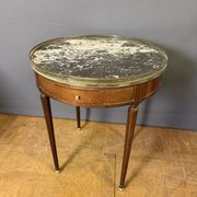 Table Bouillotte Louis XVI en Acajou XXème