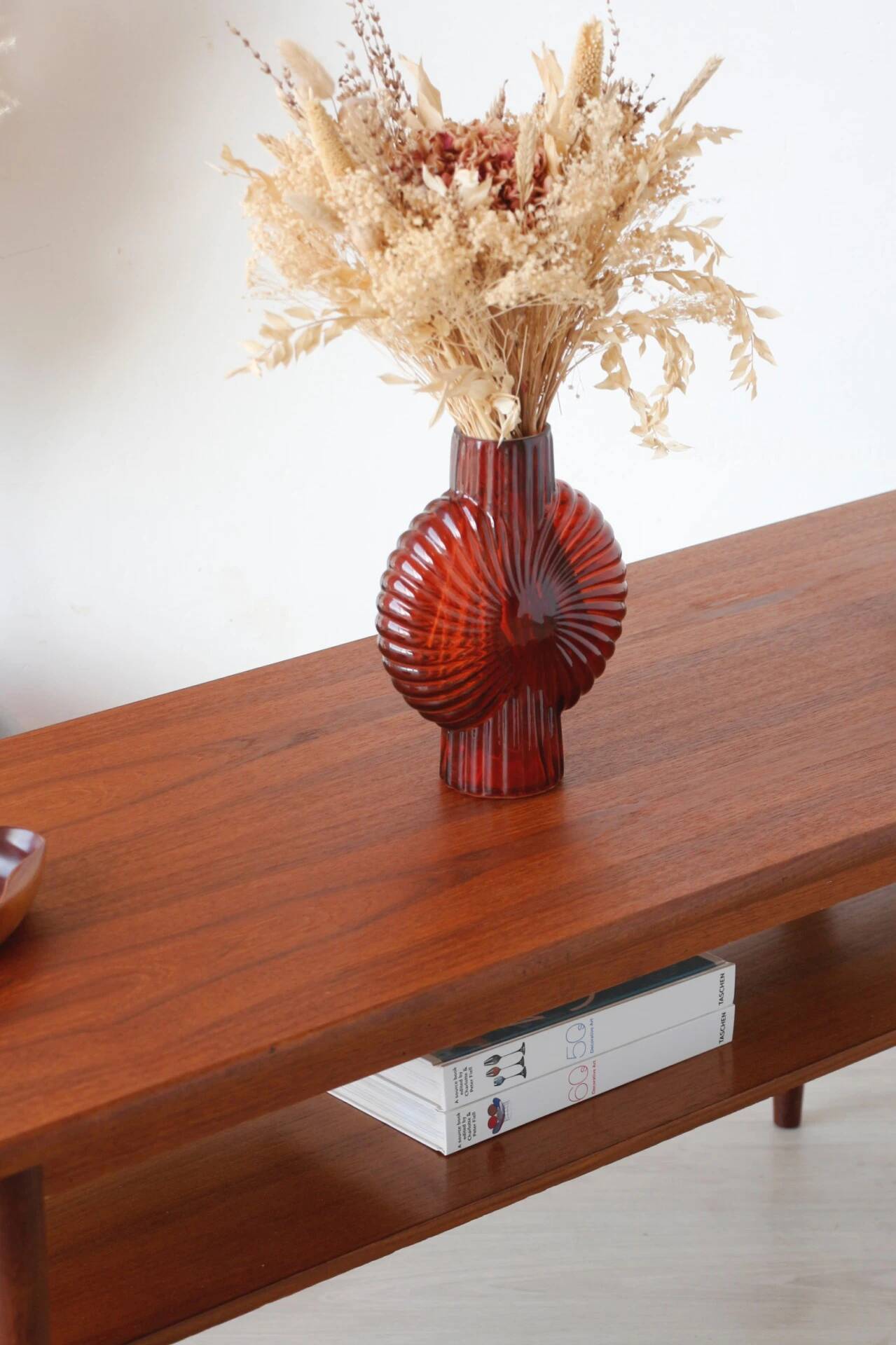 Vintage Scandinavian teak coffee table (Denmark, 1960s)
