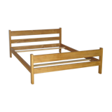 Solid elm bed frame
