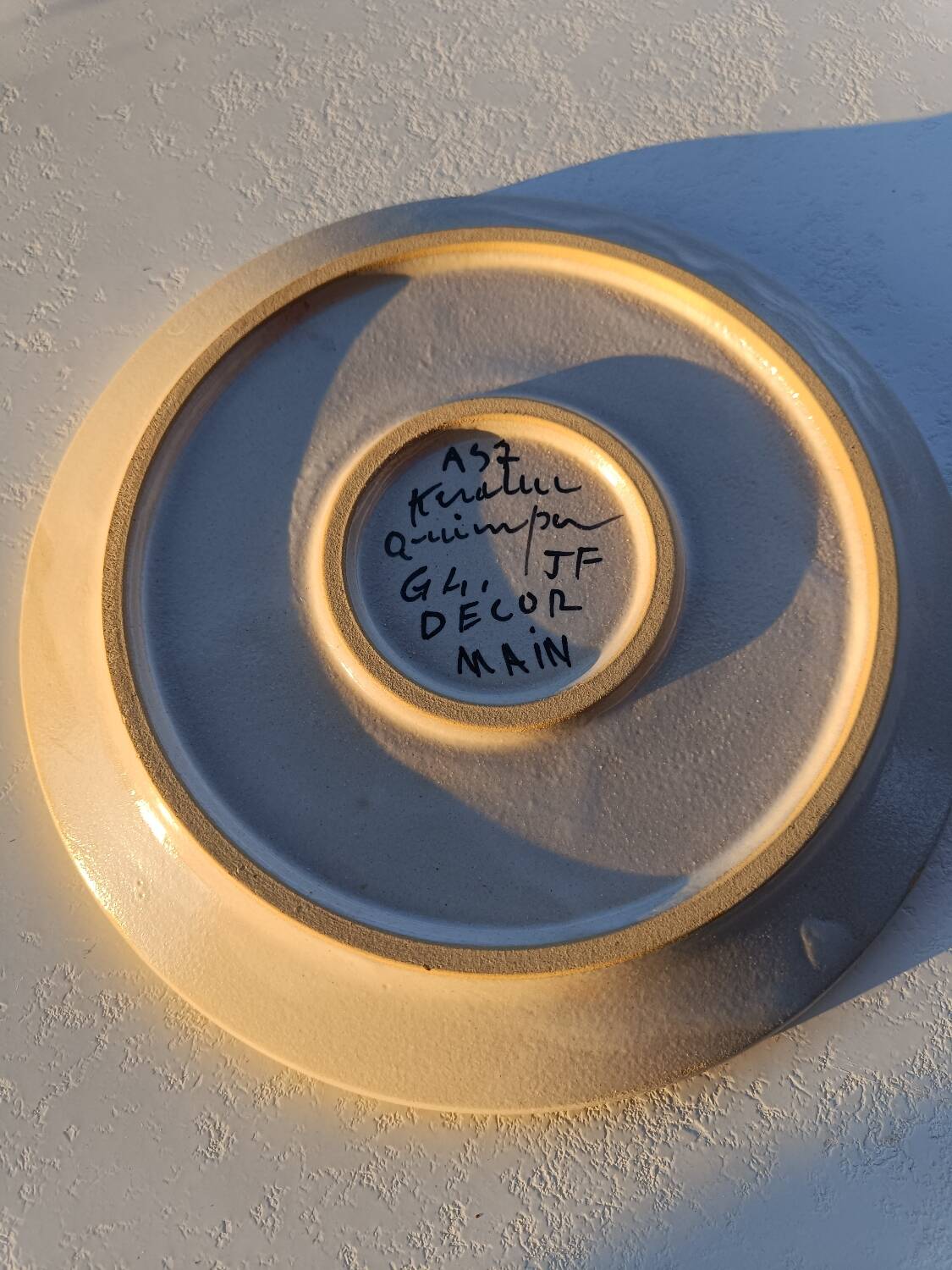 Keraluc Quimper Plate