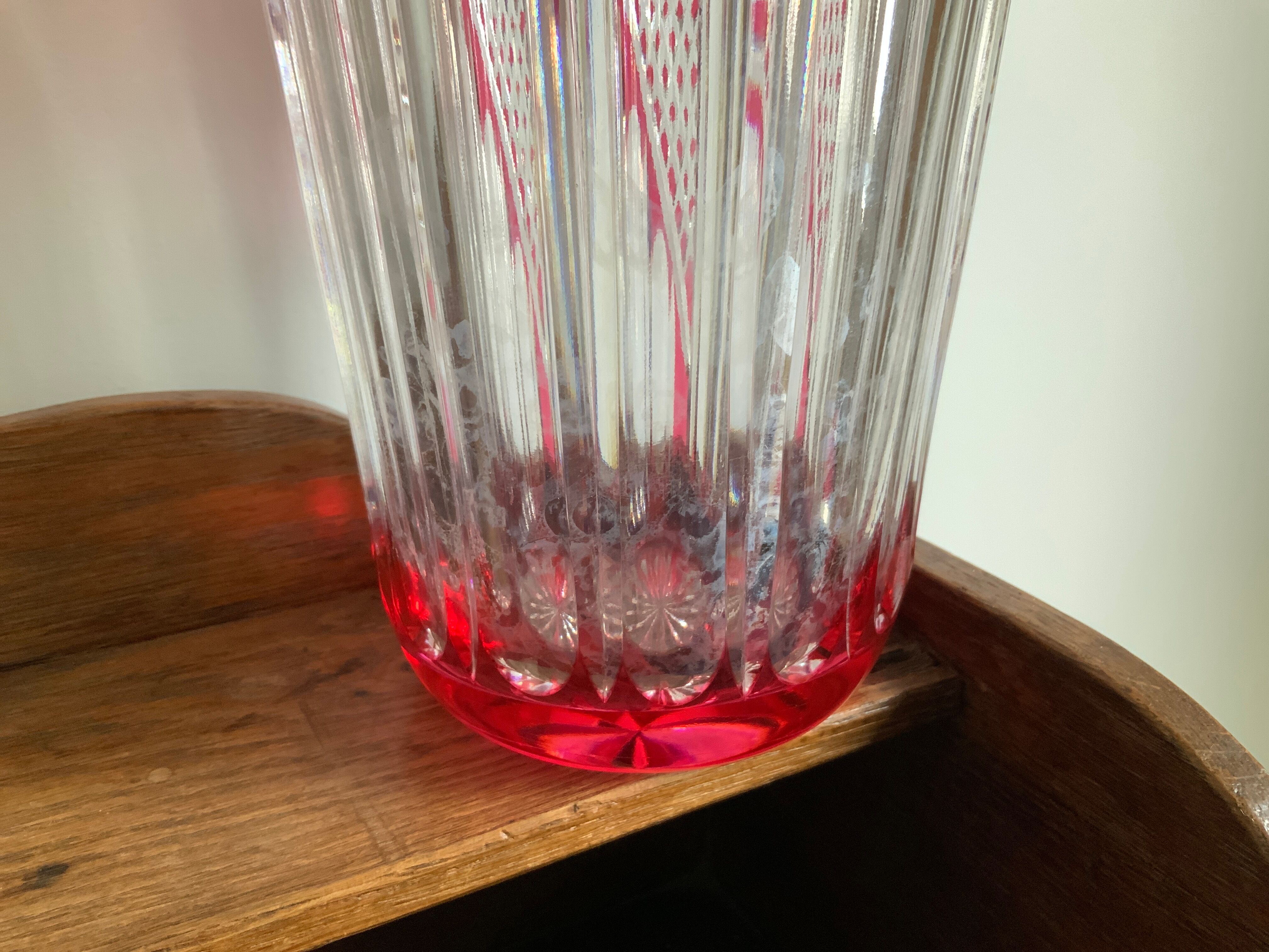 Lorraine crystal vase