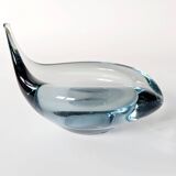 Vide poche en verra AKVA Per Lütken pour Holmegaard Danemark, années 60