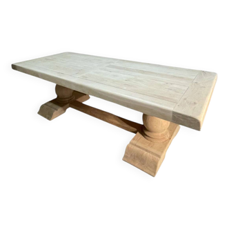 Large farmhouse table with 2 extensions