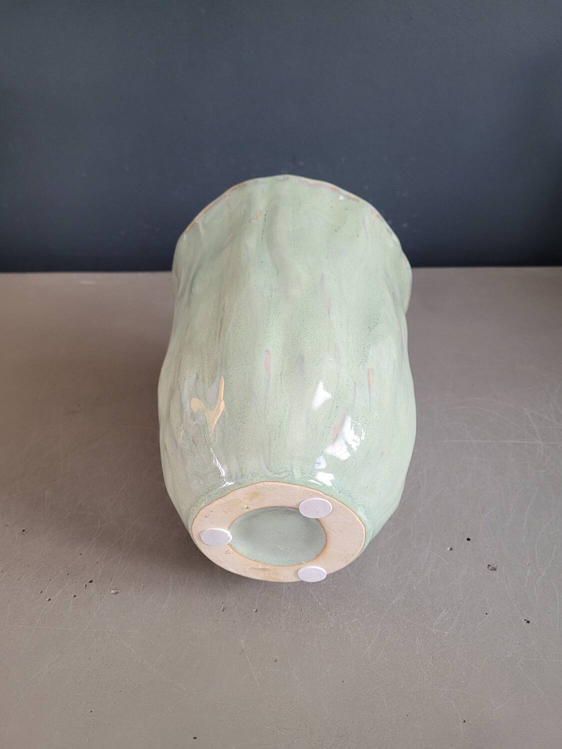 Pique-fleurs en céramique- Vase
