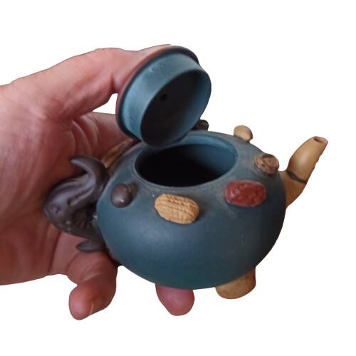 Miniature Yixing teapot