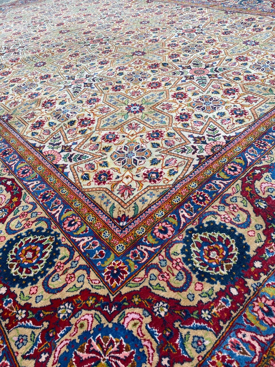 Very nice large Kashan Persian carpet 260x380cm