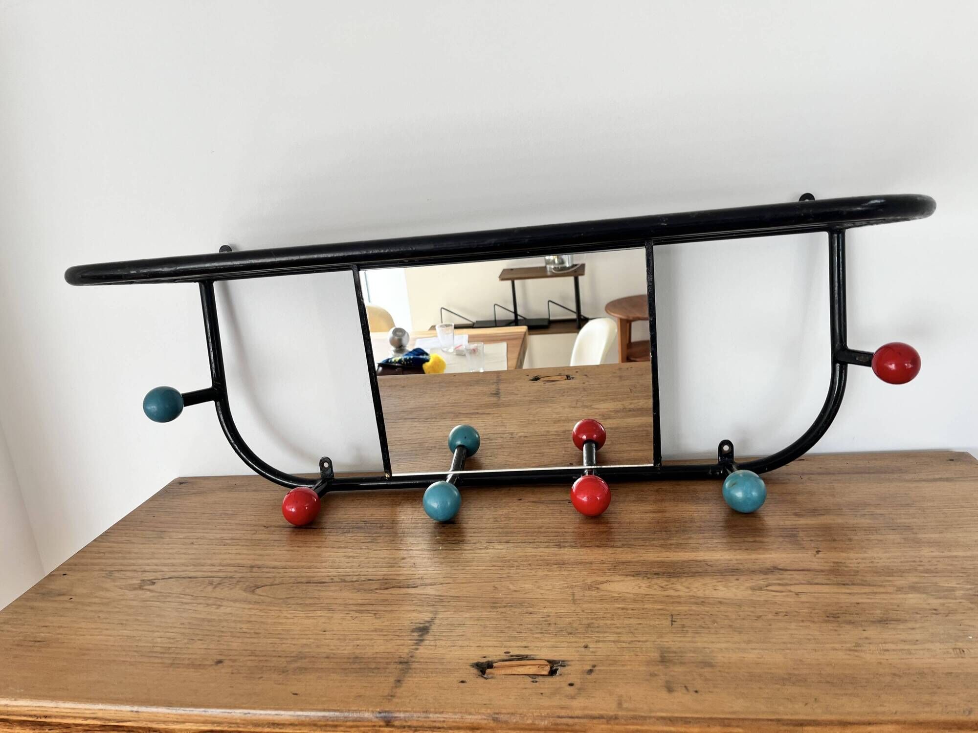 Vintage style wall coat rack Féraud