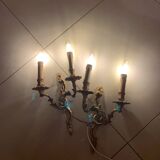 Pairs of Louis XV style wall lights