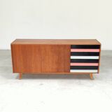 U-460 pink sideboard by Jiri Jiroutek for Interier Praha 60's