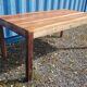 Table à manger en teck 180 x 90 x 76 cm