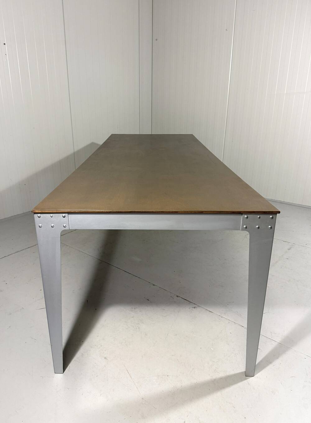 Piet Hein Eek XXL aluminium dining table 1990’s