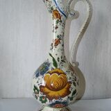 Delft ewer vase signed H Bequet