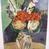 Reproduction of the bouquet in Little Delft, Paul Cézanne