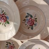 12 Digoin soup plates