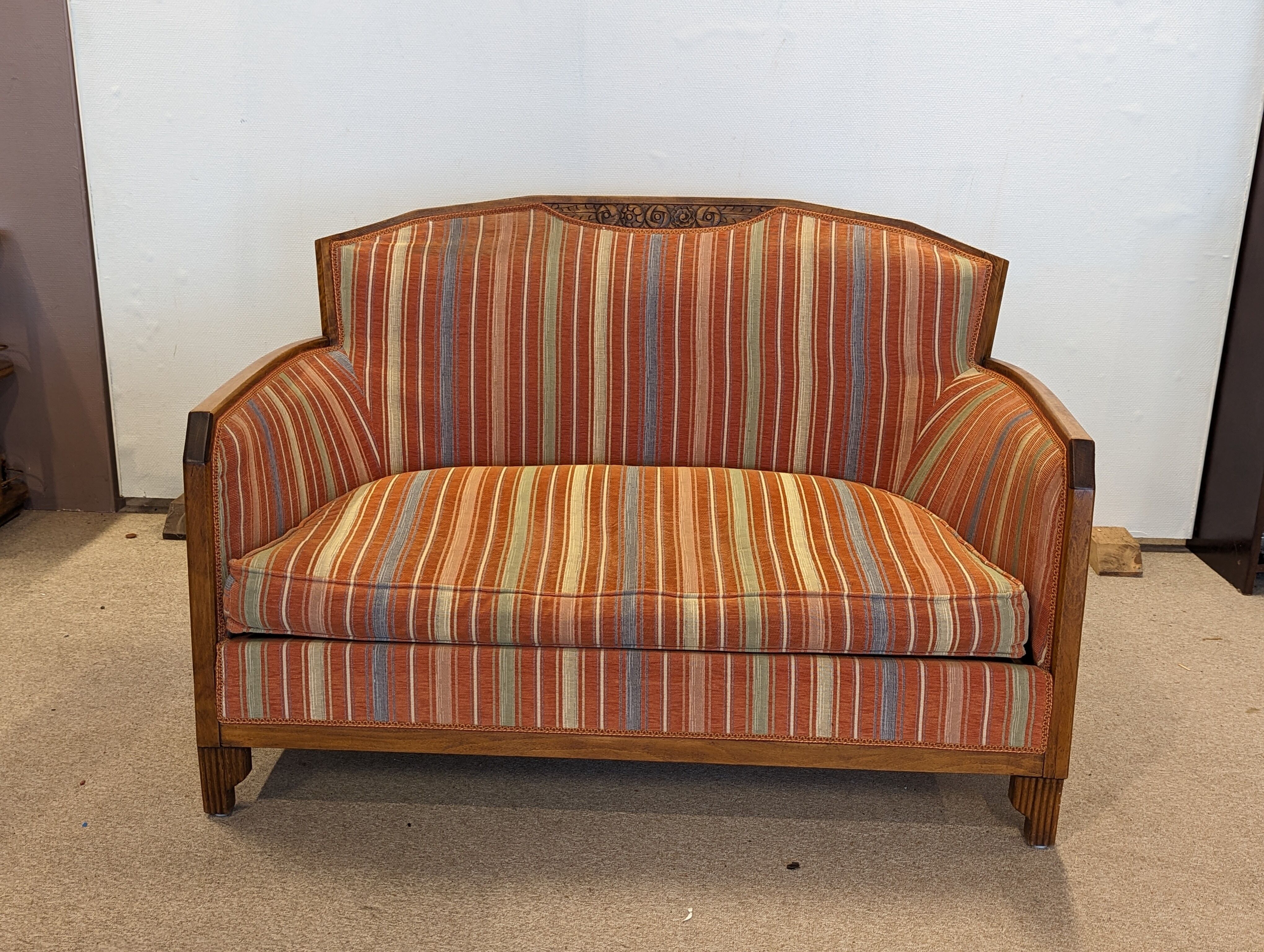 Sofa bench 2 places 40s