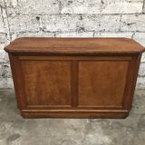 Old comtpoirs early twentieth double sided delicatessen coffee bar