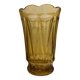 Large smoked glass vase from the 70s
