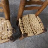 Set de 4 chaises vintages