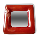 Glazed Ceramic Mirror