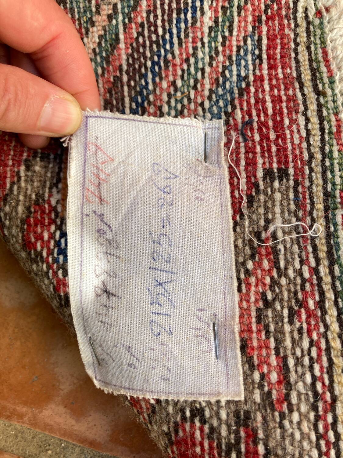 Moroccan handmade wool rug