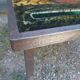 Set of 2 tables enamelled lava