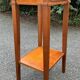 Cherry wood bedside table, vintage, 60s