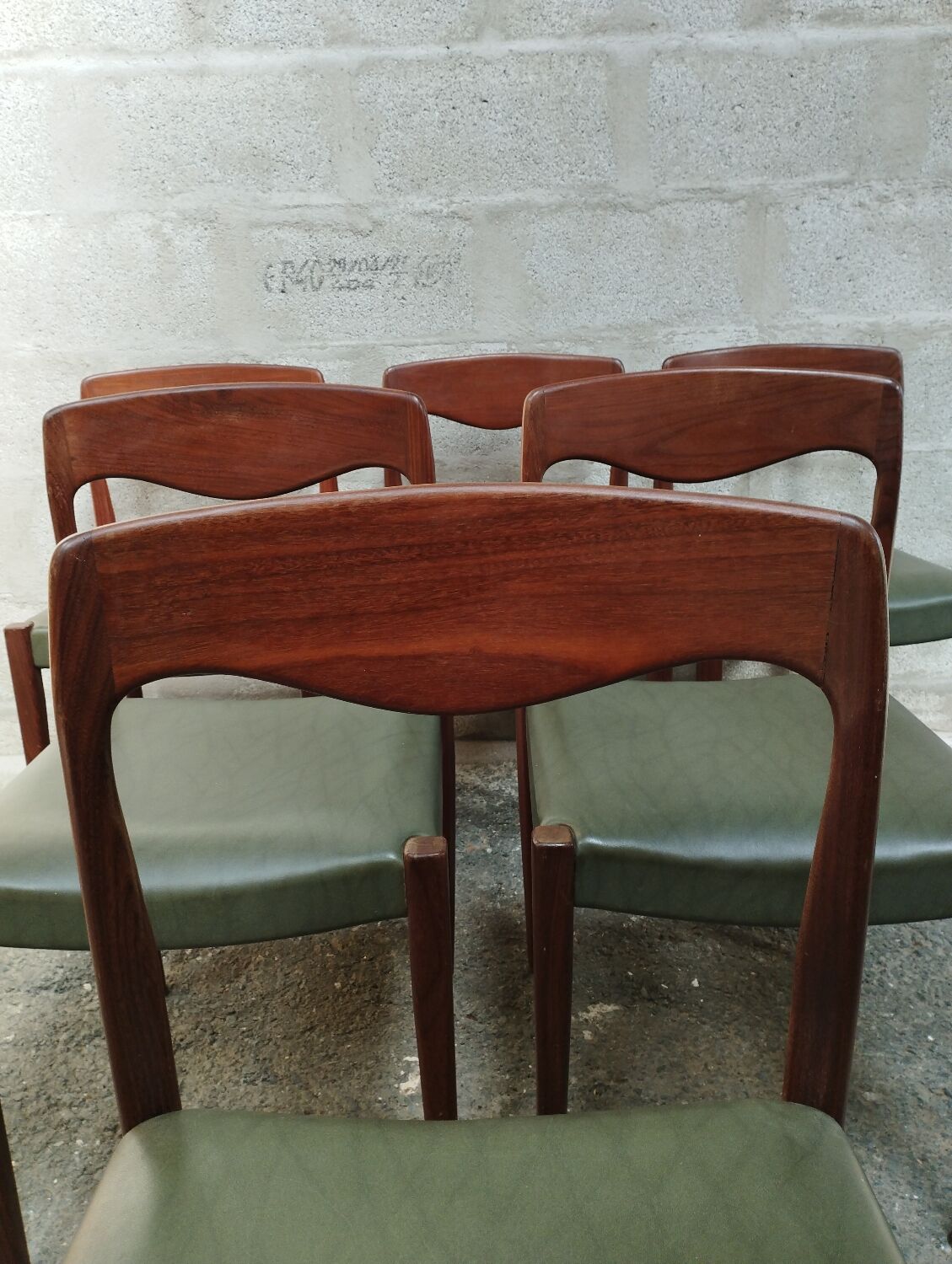 Scandinavian teak chairs